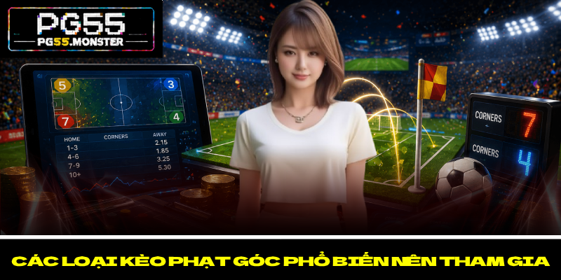Kèo Phạt Góc PG55 – Phương Pháp Đặt Cược Giành Lợi Nhuận 2 Các loại kèo phạt góc phổ biến nên tham gia