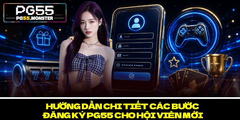 Đăng Ký PG55 – Trải Nghiệm Giải Trí An Toàn Và Vượt Trội 2 Hướng dẫn chi tiết các bước đăng ký PG55 cho hội viên mới