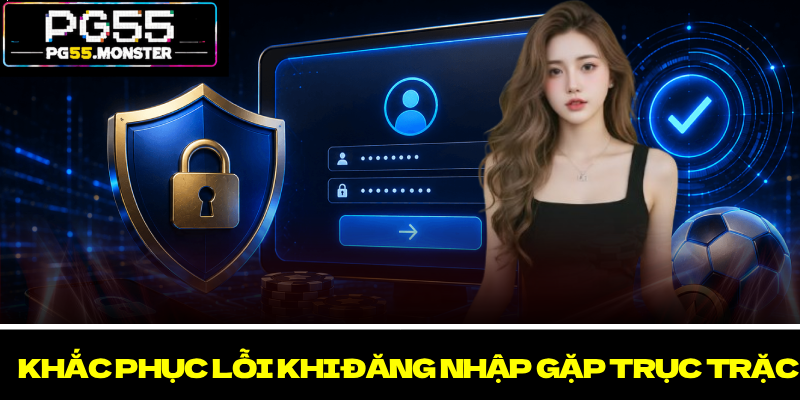 Đăng Nhập PG55 – Trải Nghiệm An Toàn Cho Mọi Hội Viên 4 Khắc phục lỗi khi đăng nhập gặp trục trặc