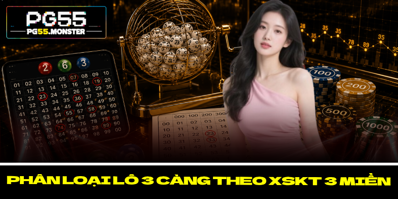 Lô 3 Càng PG55 – Tham Gia Cá Cược Một Cách Chính Xác 2 Phân loại lô 3 càng theo XSKT 3 miền