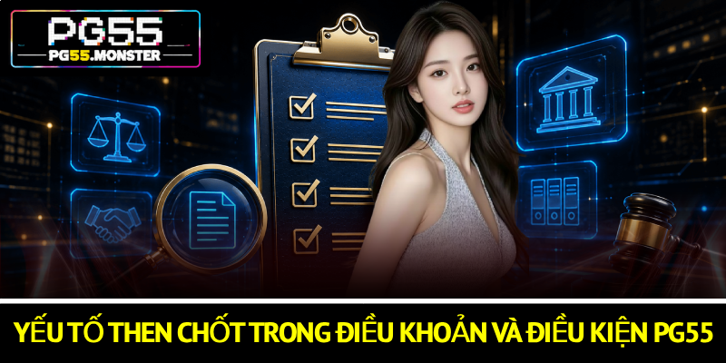 Điều Khoản Và Điều Kiện PG55: Hướng Dẫn Minh Bạch 1 Yếu tố then chốt trong điều khoản và điều kiện PG55